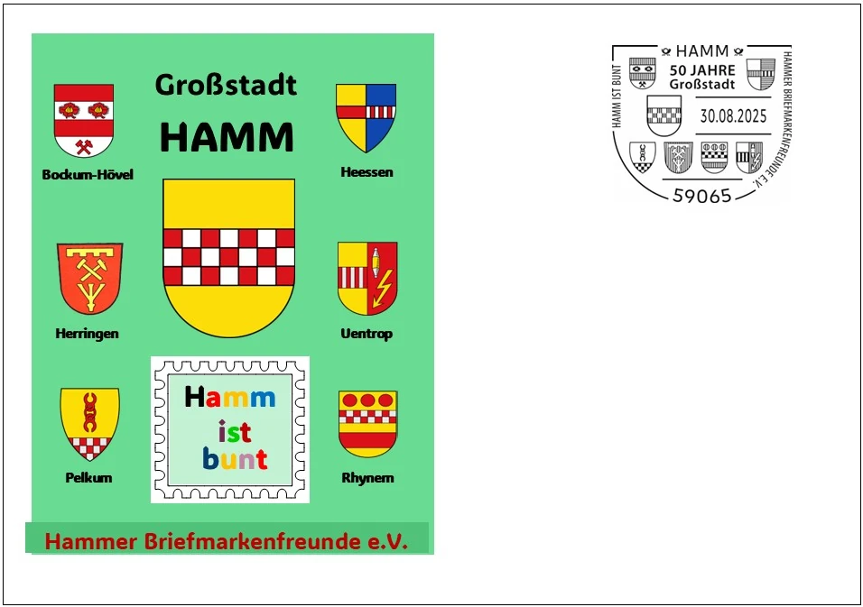 Umschlag 50 Jahre Großstadt Hamm