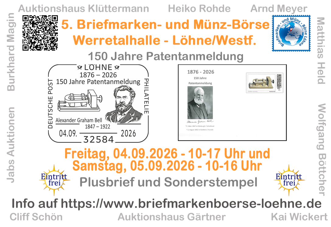 5. Briefmarken- und Münz-Börse Löhne