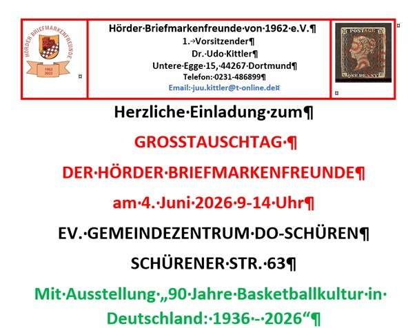 Flyer Großtauschtag Dortmund-Hörde
