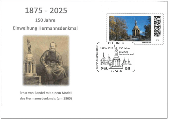 Schmuckumschlag Hermannsdenkmal