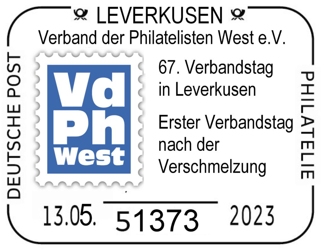 Sonderstempel Verbandstag Leverkusen 2023