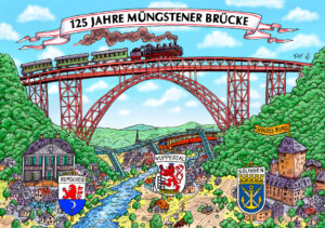 Read more about the article 125 Jahre  Müngstener Brücke
