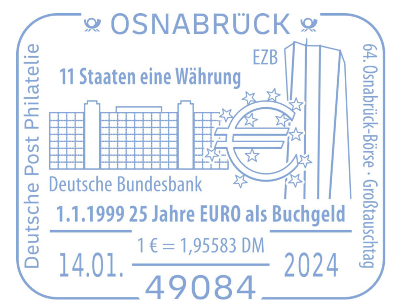 Sonderstempel Osnabrück zum Großtauschtag